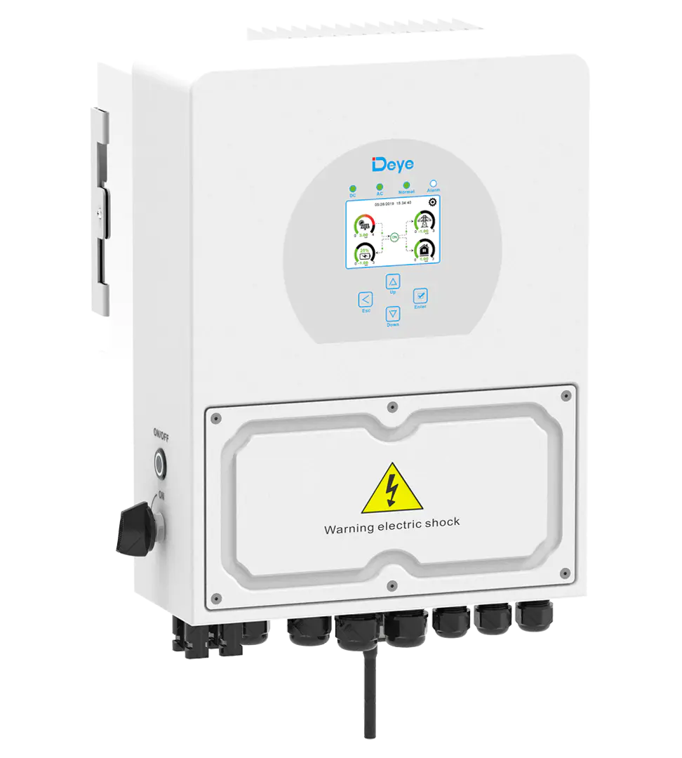 Met behulp van een 2 MPPT Hybrid Inverter