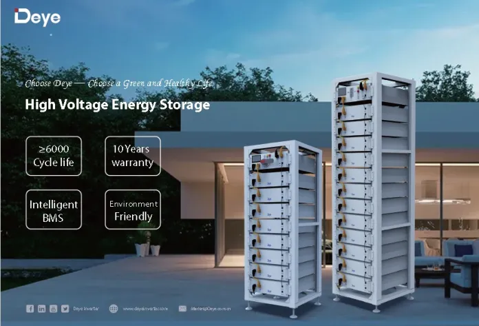 De toekomst van stroom voorzien: Deye's hoogspanningslithiumbatterijoplossingen voor betrouwbare energieopslag