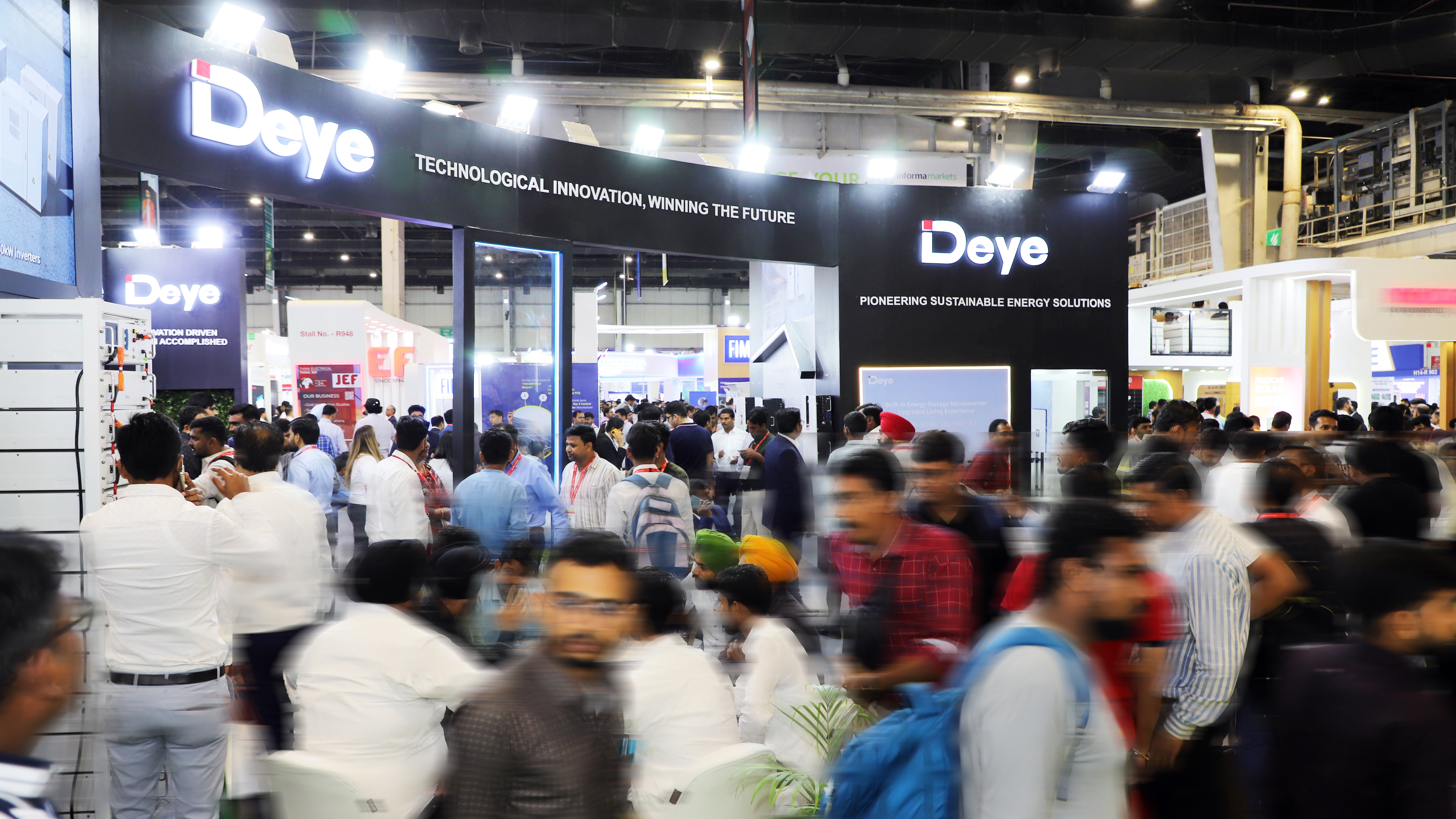 Deye brengt ongeëvenaarde innovatie naar de voorgrond op de Renewable Energy India Expo 2024
