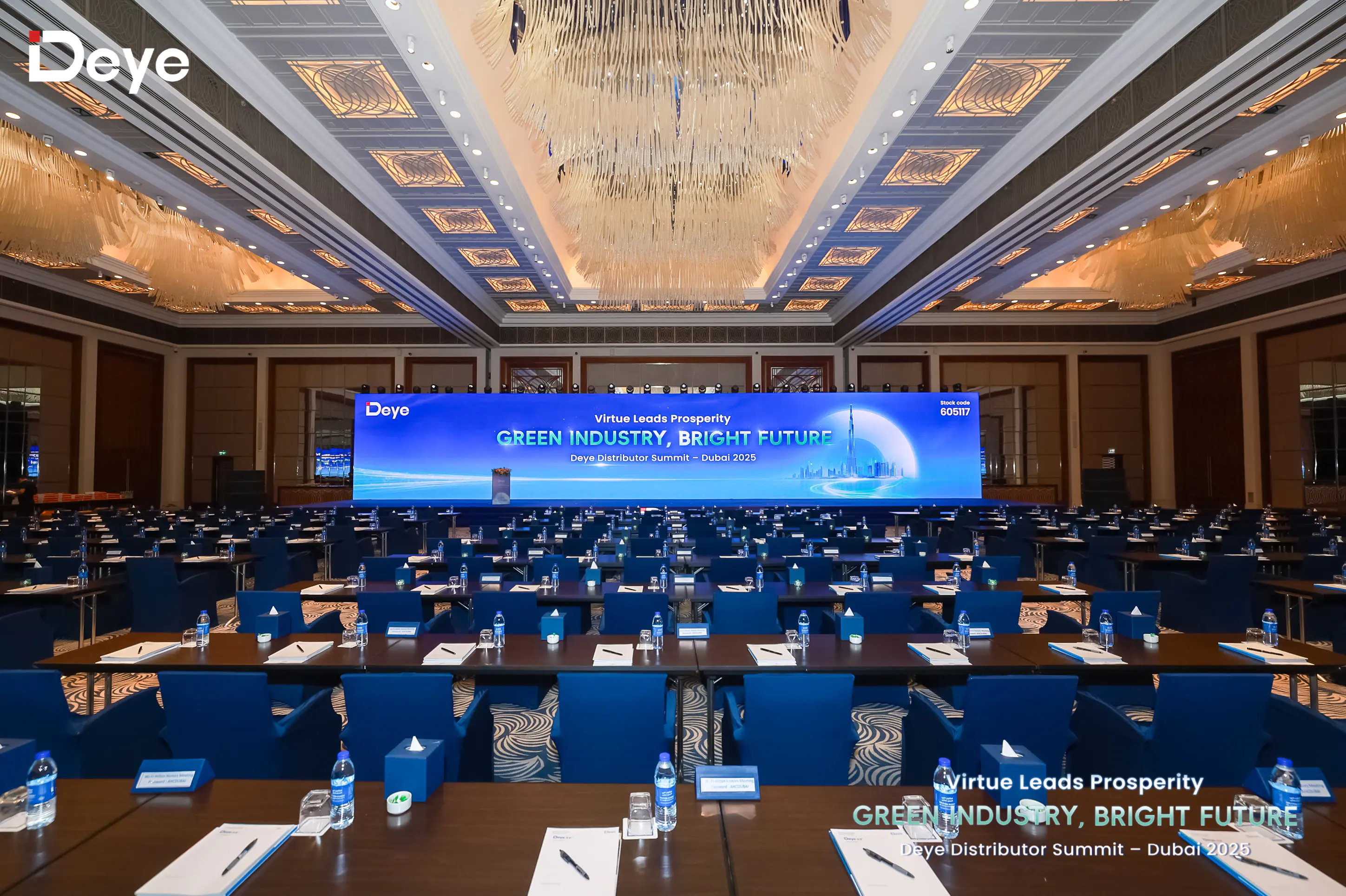 Groene industrie, mooie toekomst: Deye Distributor Summit – Dubai 2025 wordt met succes afgesloten